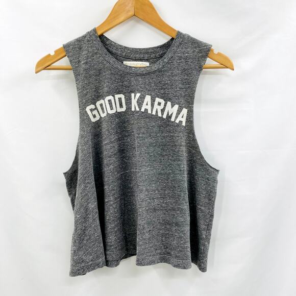 Spiritual Gangster good karma gray muscle tank - Picture 1 of 3